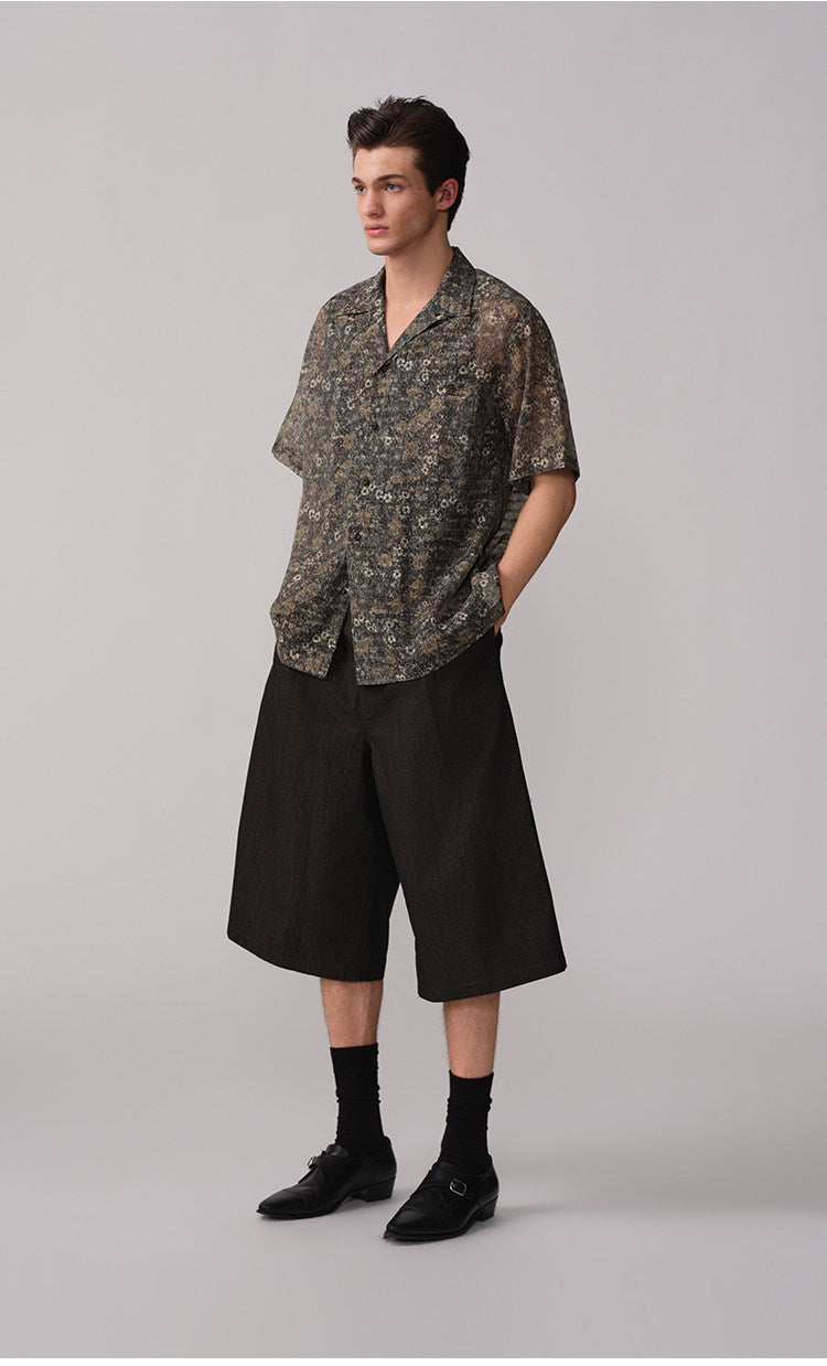 Retro casual shorts