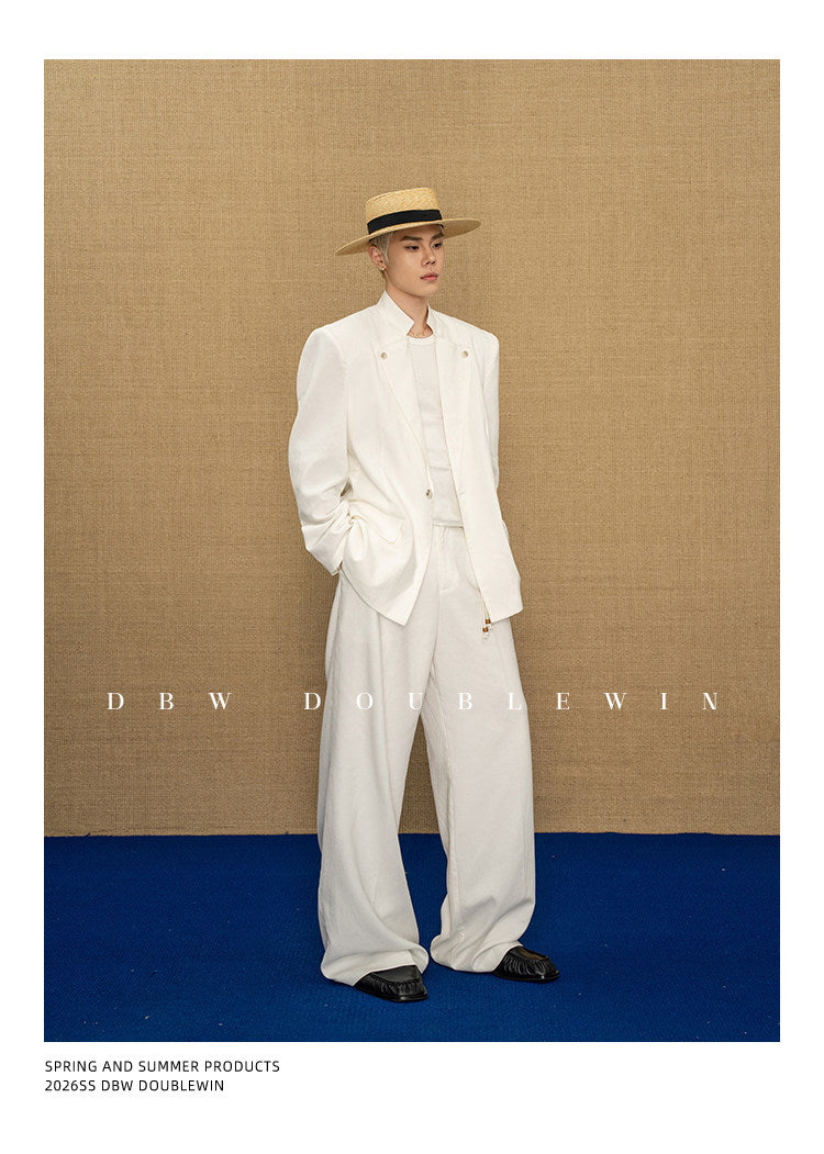 Drape-style Casual Pants
