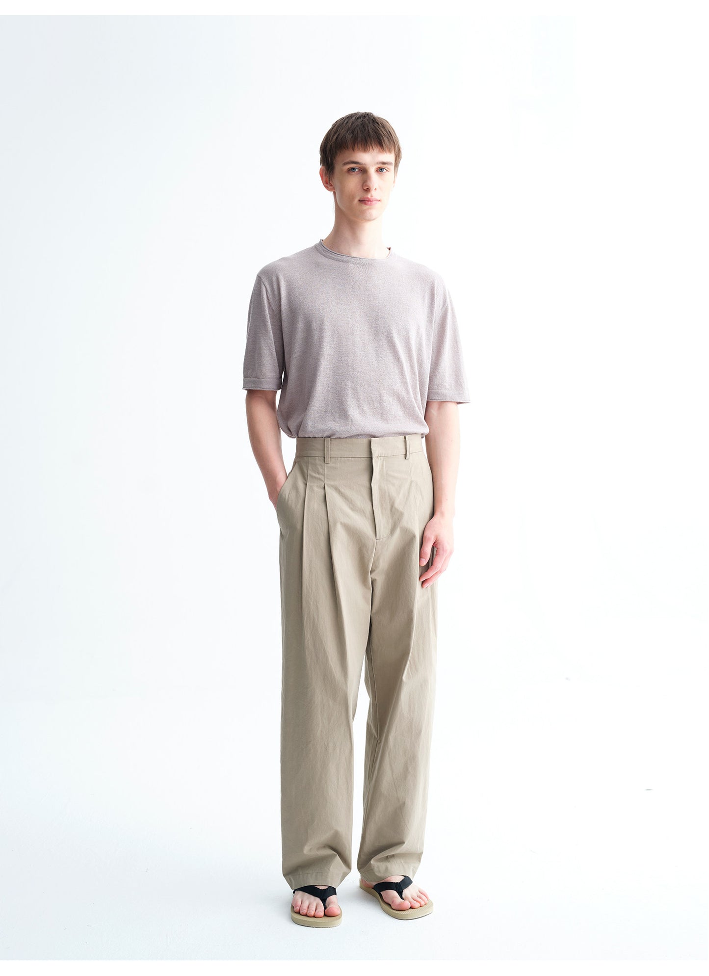 Natural Cotton-Linen Casual Pants