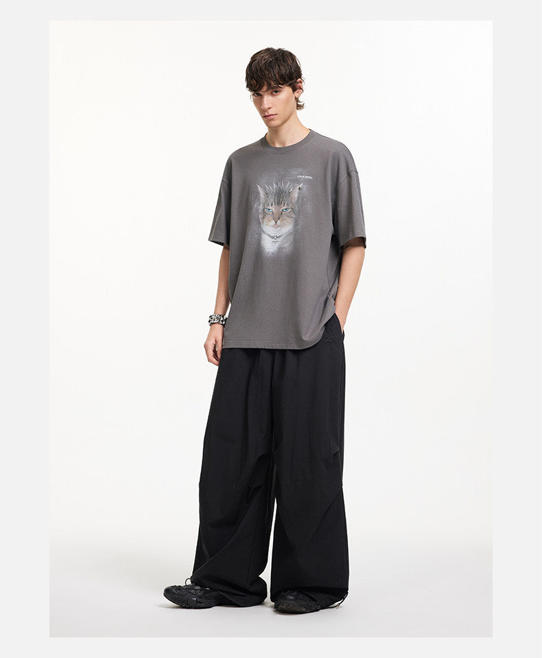 Loose-Fitting Casual Pants