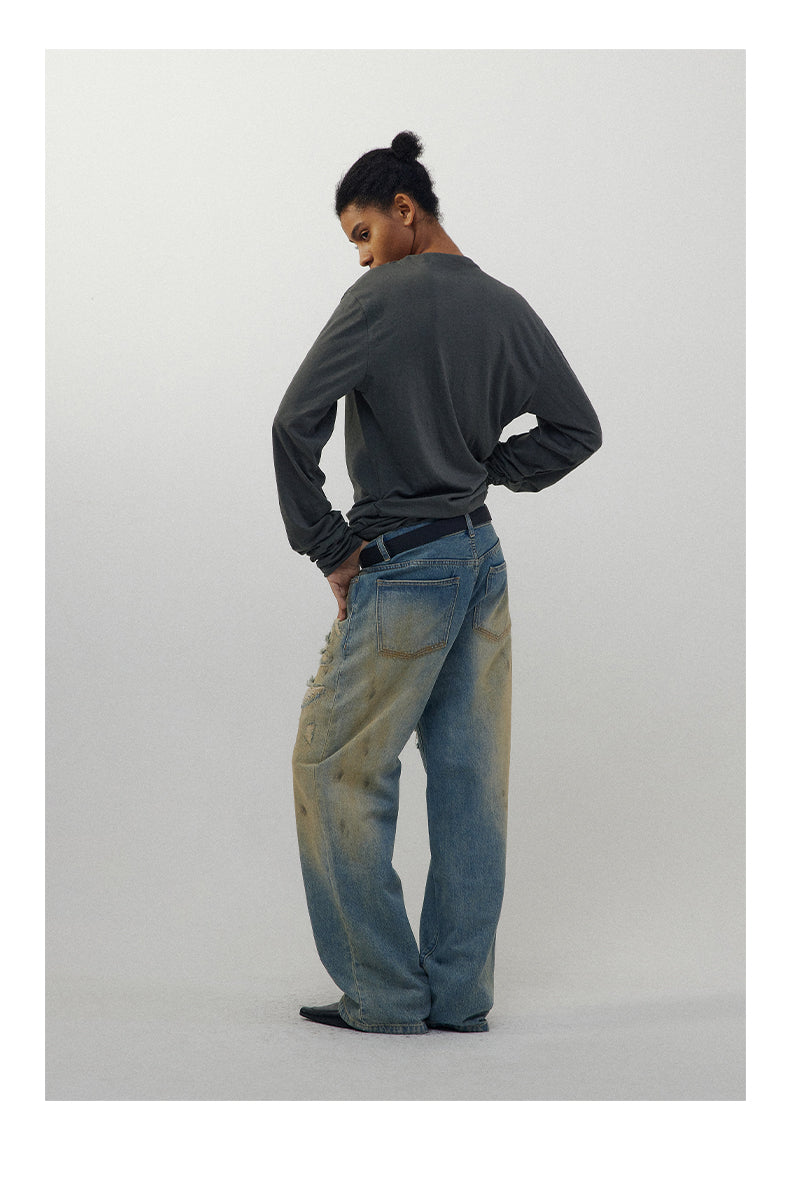 Stacked Pleated T-Shirt