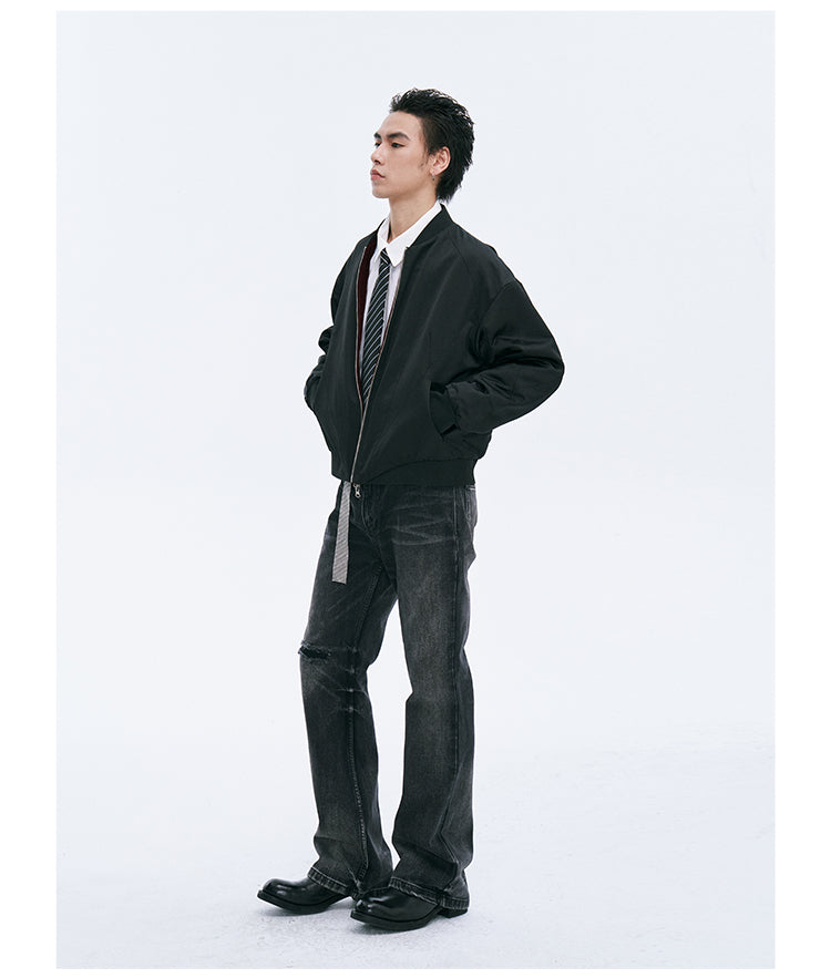 Velvet Reversible Bomber Jacket