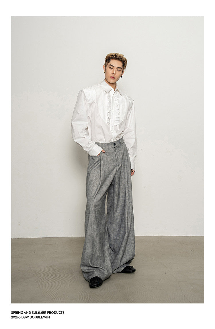 Wide-Shoulder Shirt
