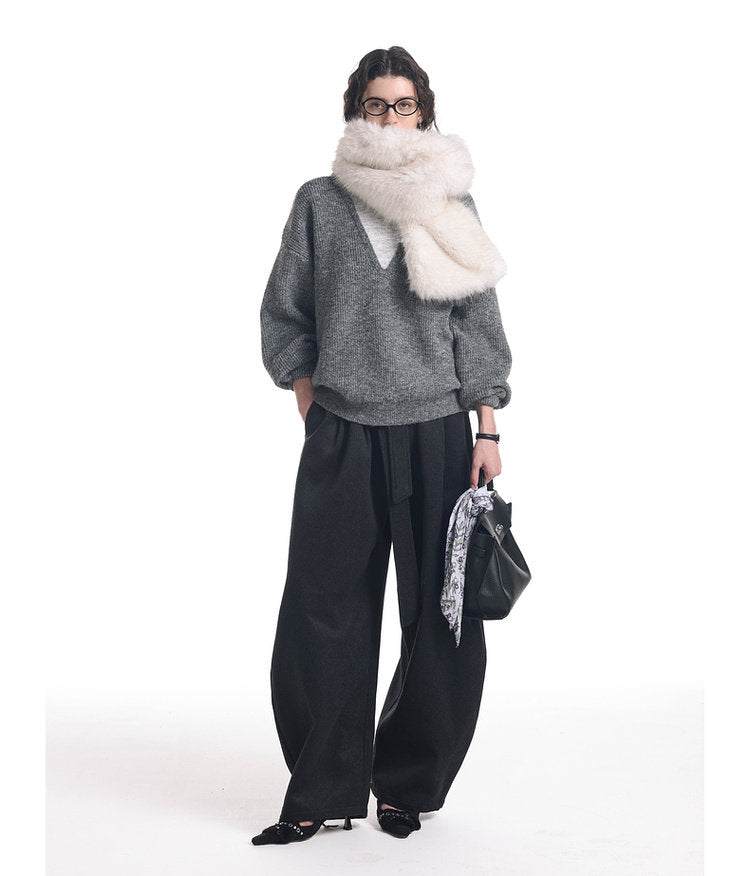 High Style V-Neck Sweater