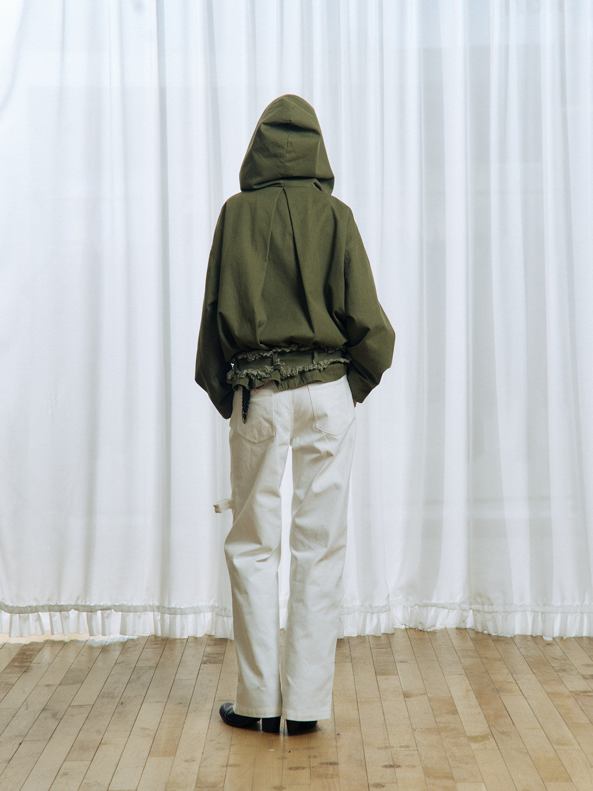 Rhinestone Stud Casual Pants
