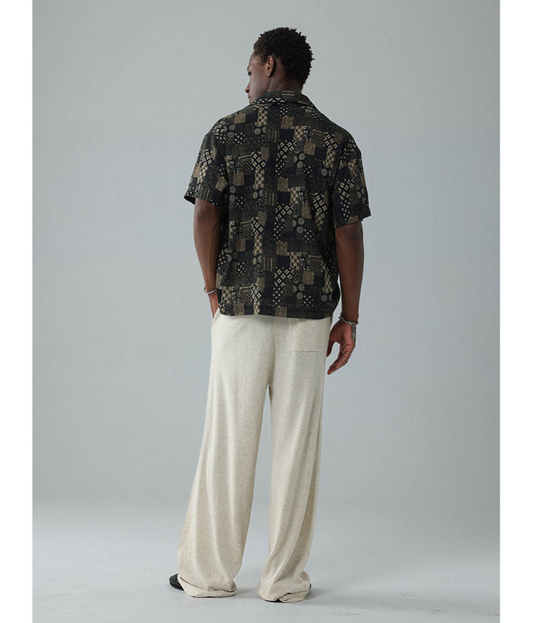 Vintage-style linen shirt