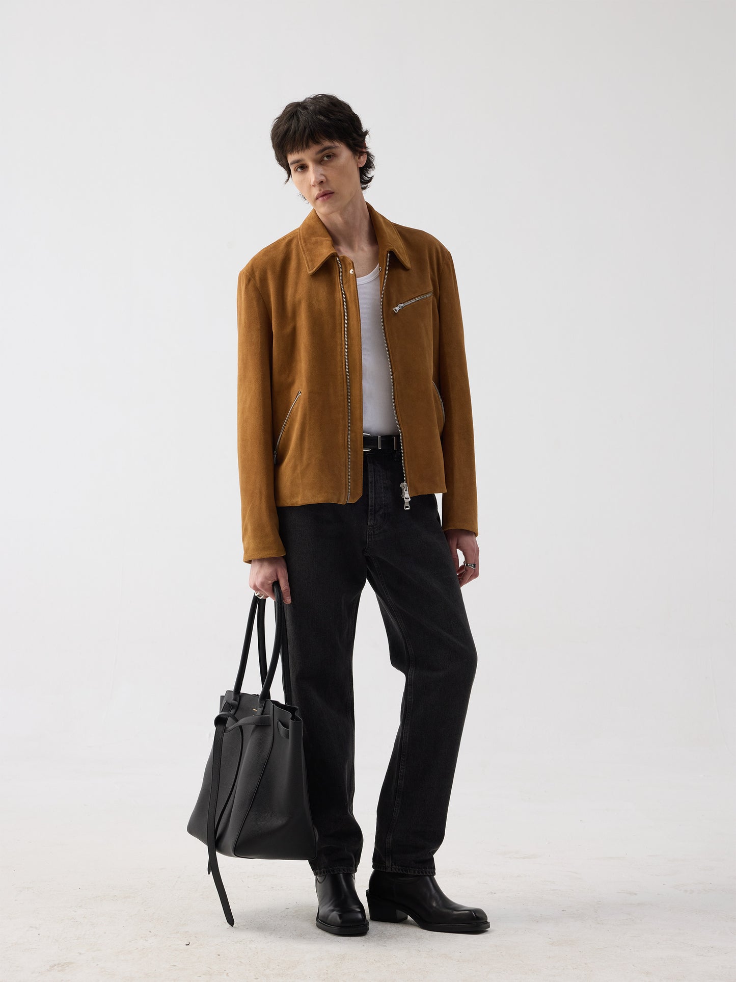 Large Capacity Long Strap Tote Bag