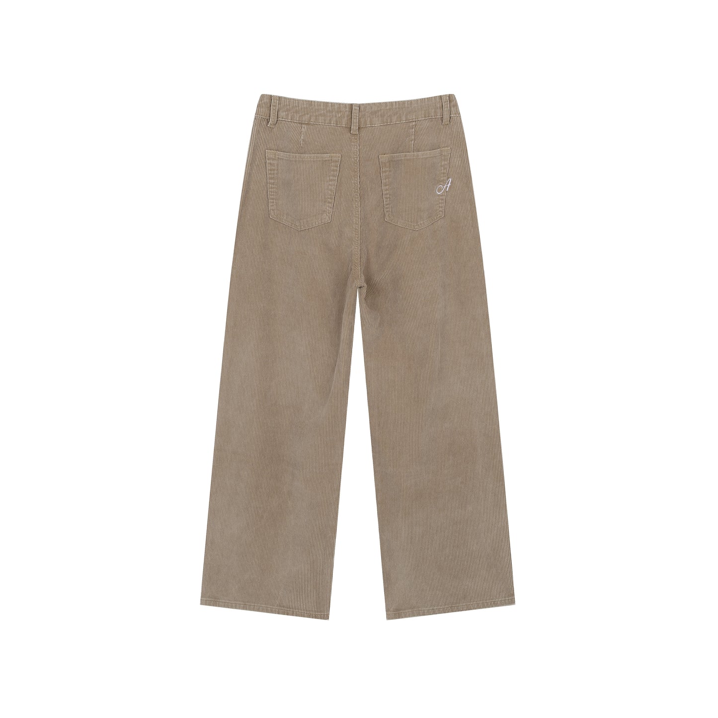 Distressed Corduroy Casual Pants
