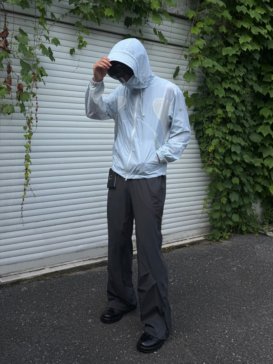 Lightweight abrasion-resistant sun protection jacket