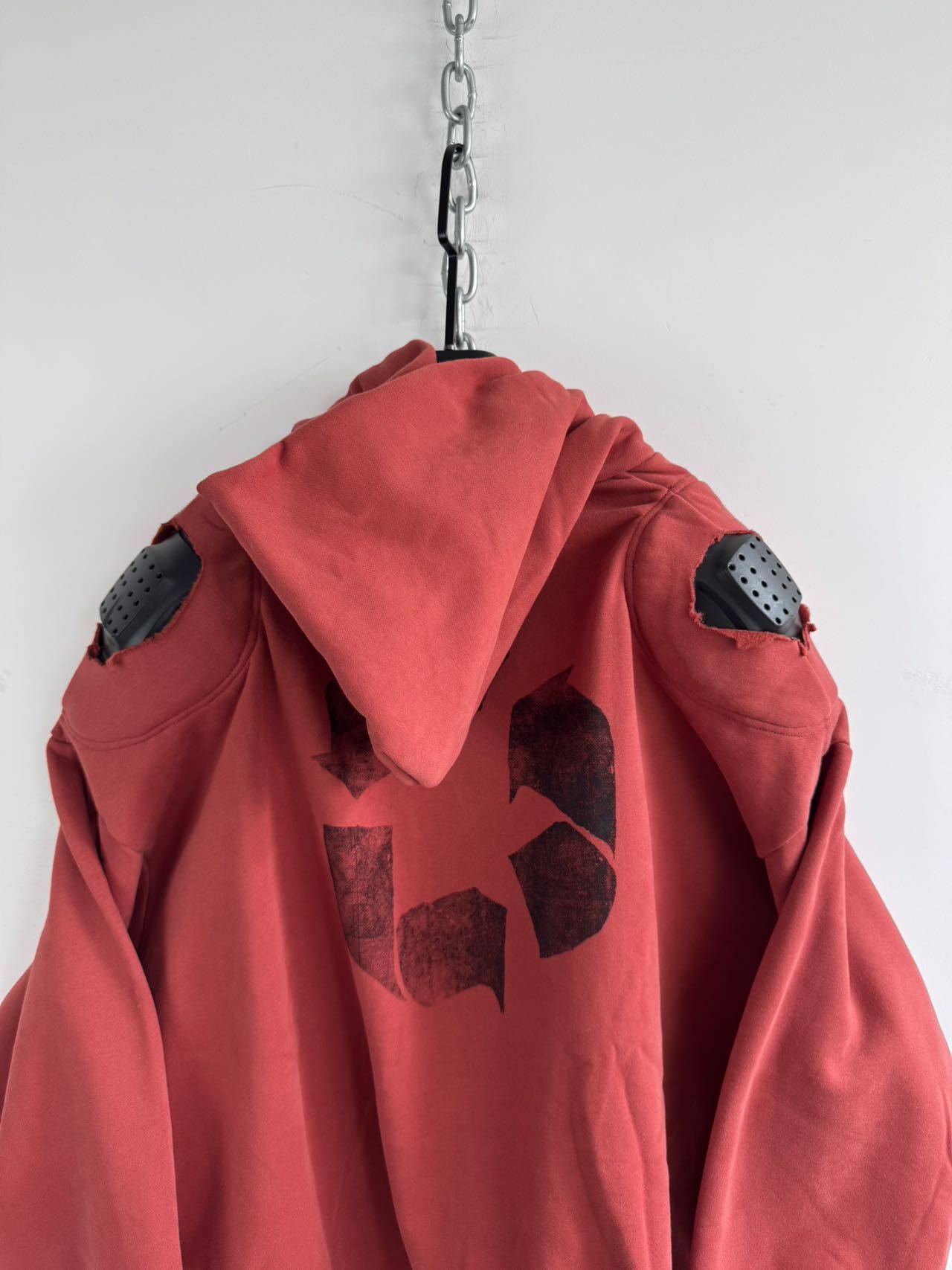 Padded Shoulder Sweatshirt