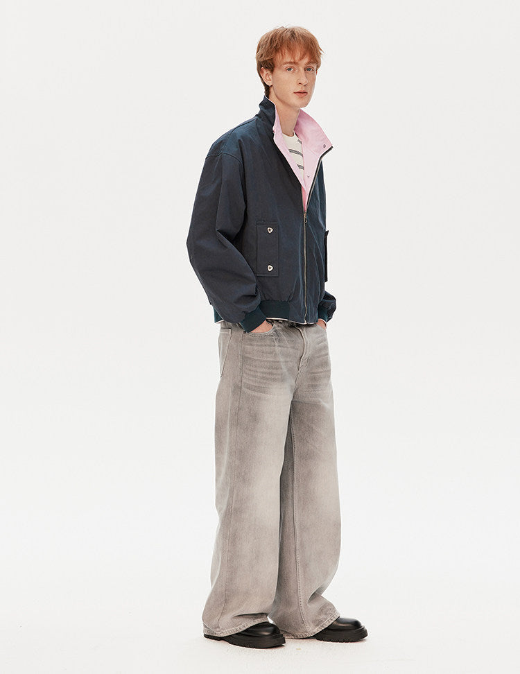 남녀공용 리버시블 하이엔드 캐주얼 재킷