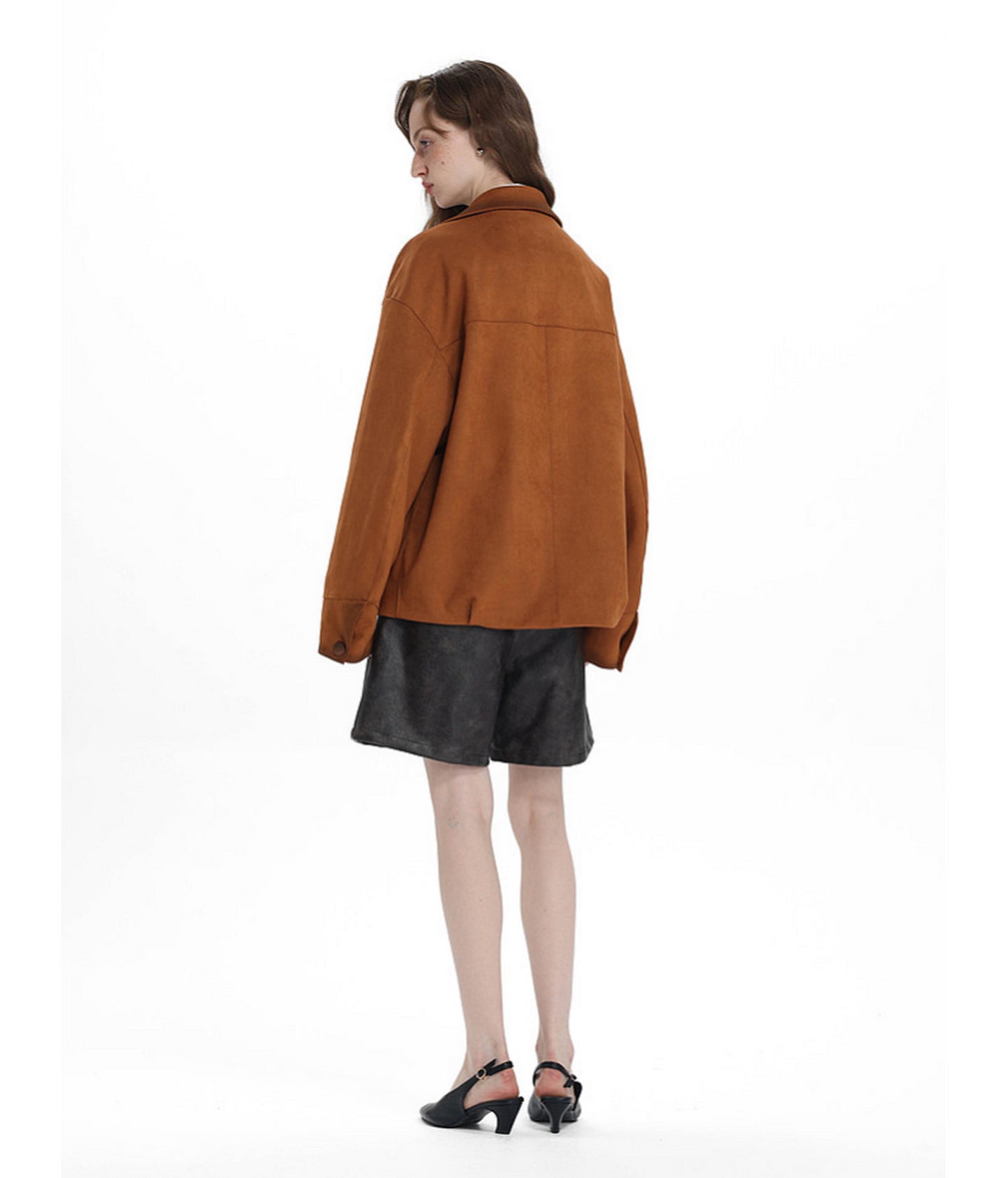 Suede Short Jacket