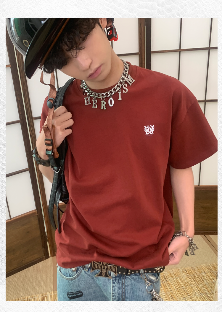 Basic Loose Short-Sleeved T-Shirt