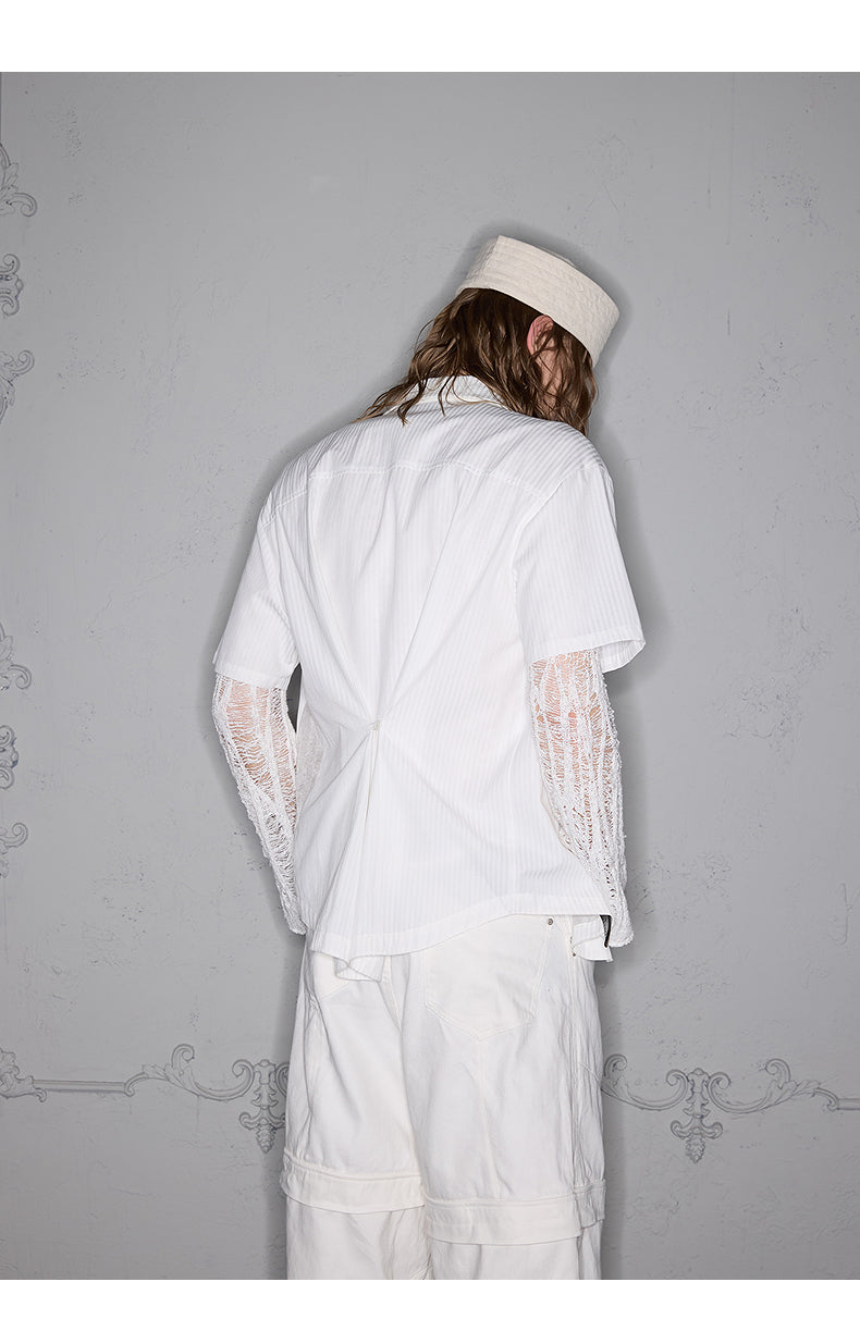 Mix of different materials Shirt