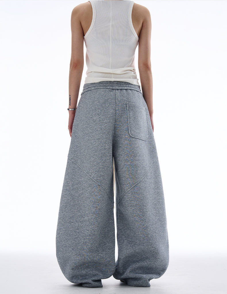 Wide leg loose sweatpants