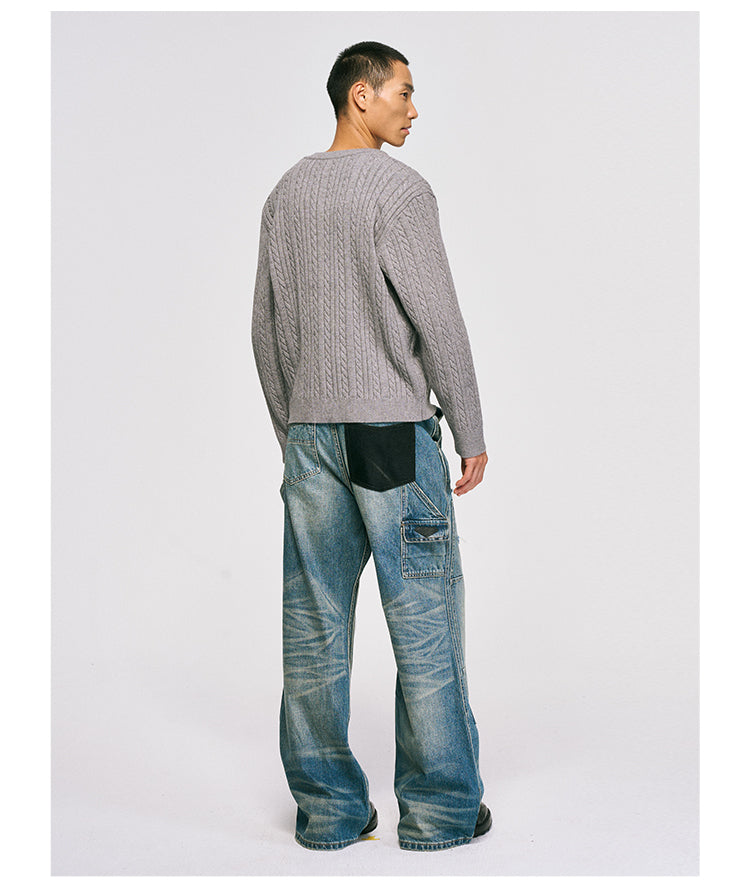 Loose Straight Leg Jeans
