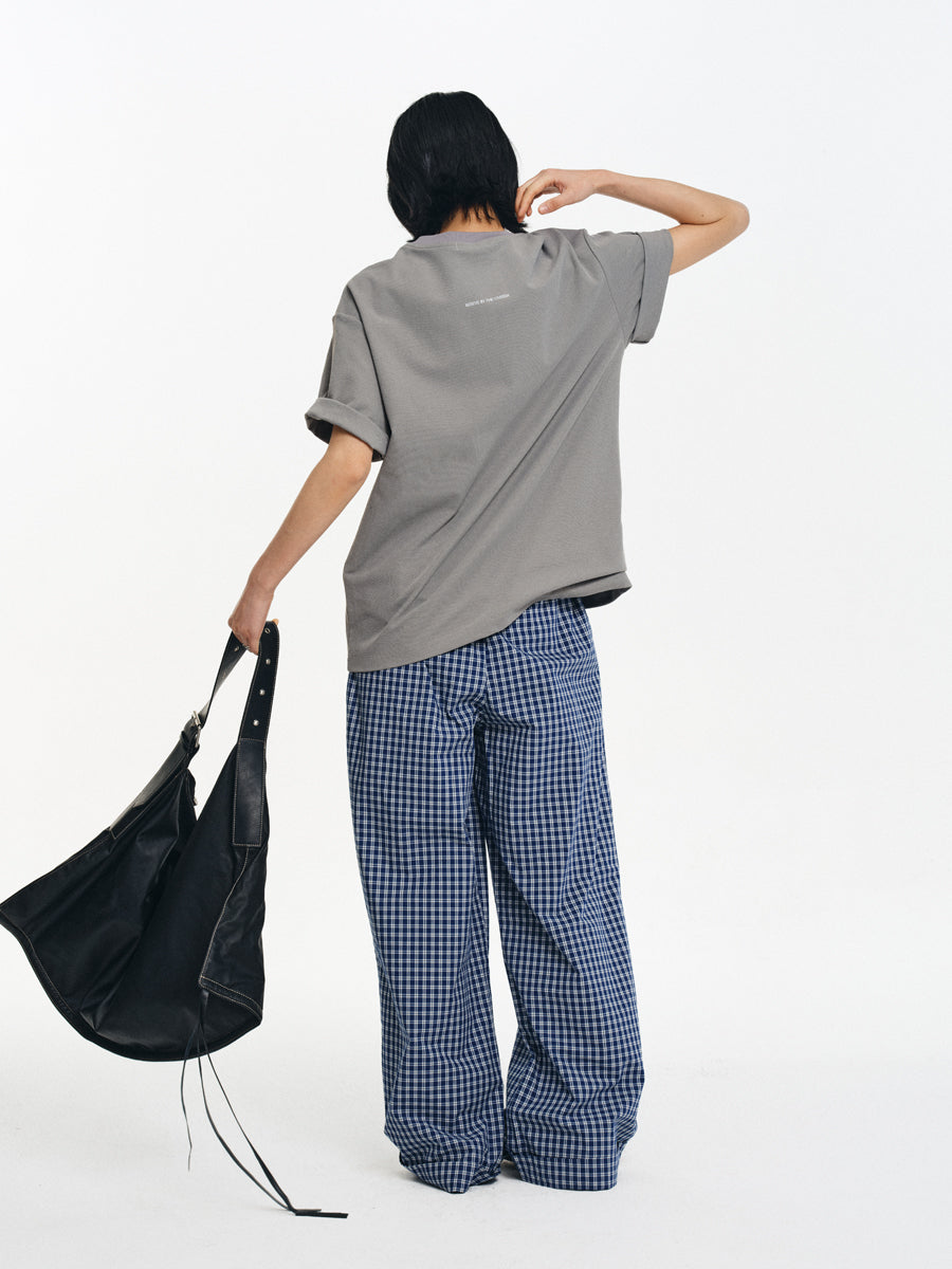 Drawstring Wide Leg Pants