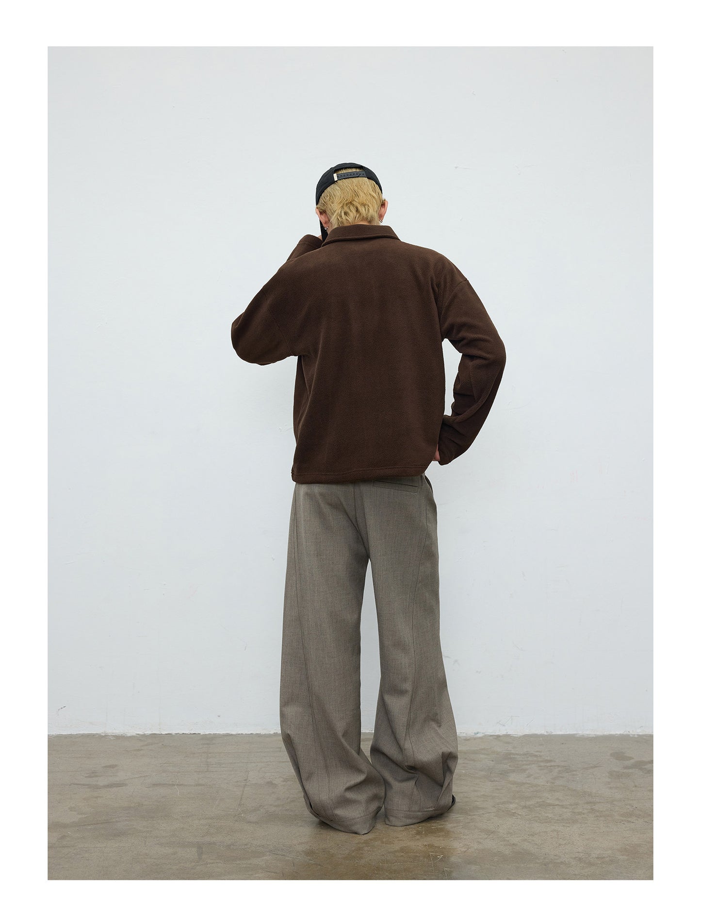 3D Quilted Casual Pants