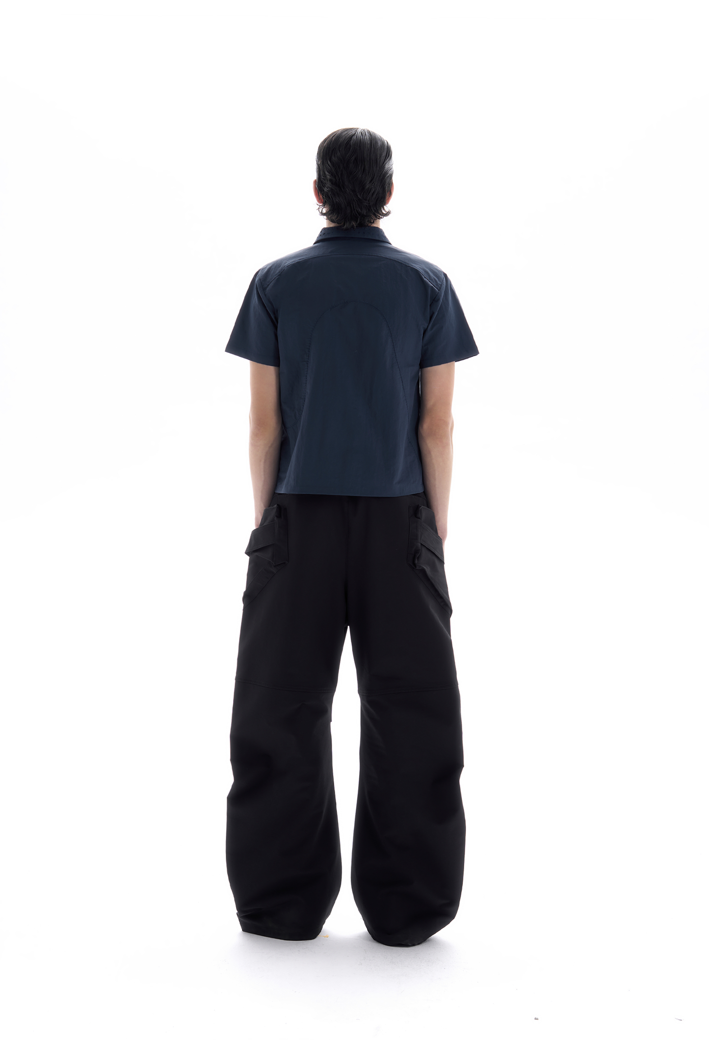 Zipper Burnout Shirt