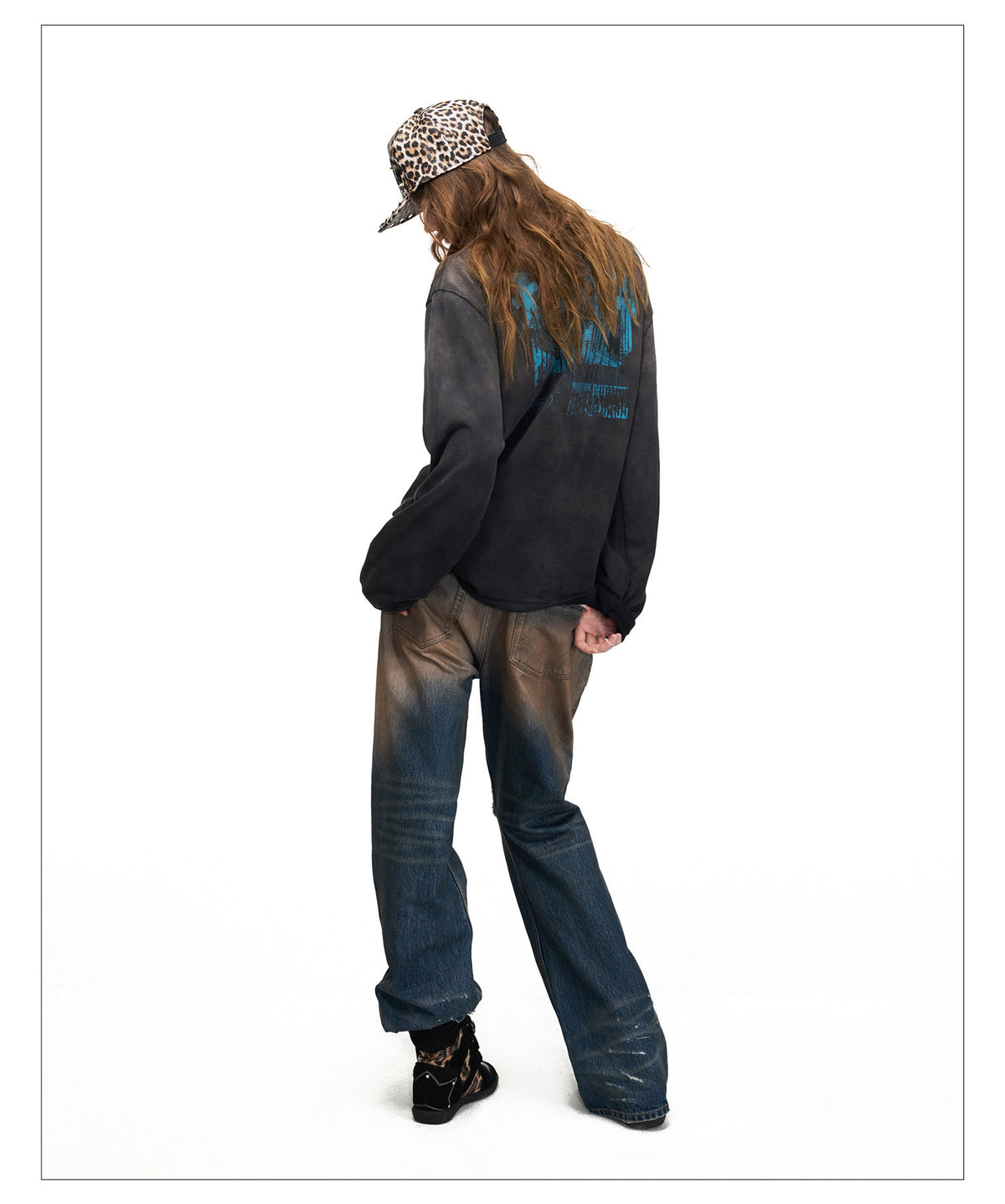 Distressed Vintage Jeans