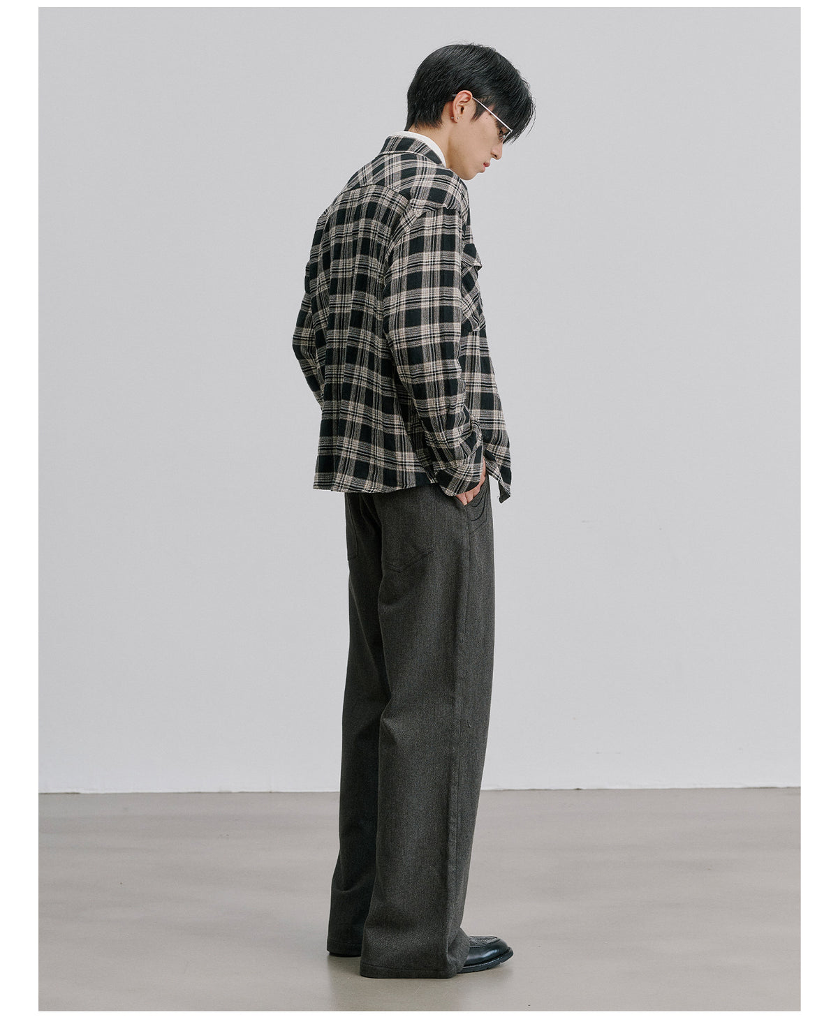 Cotton Checkered Shirt