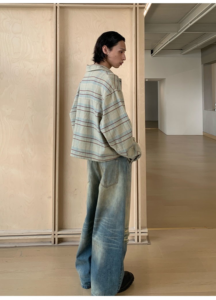 Box cut silhouette shirt