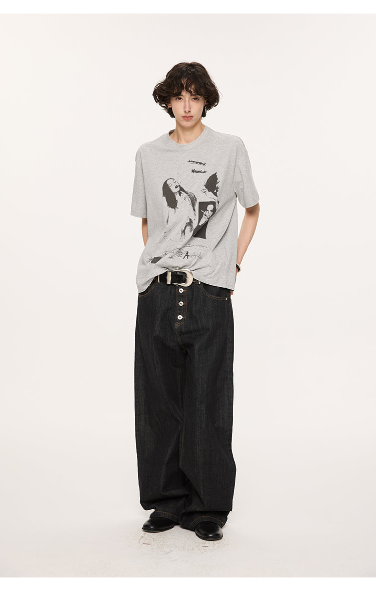 Graffiti Loose-fitting T-shirt