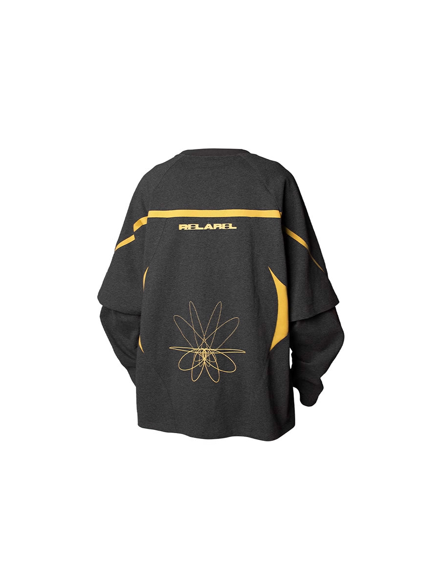 Faux two-piece T-shirt