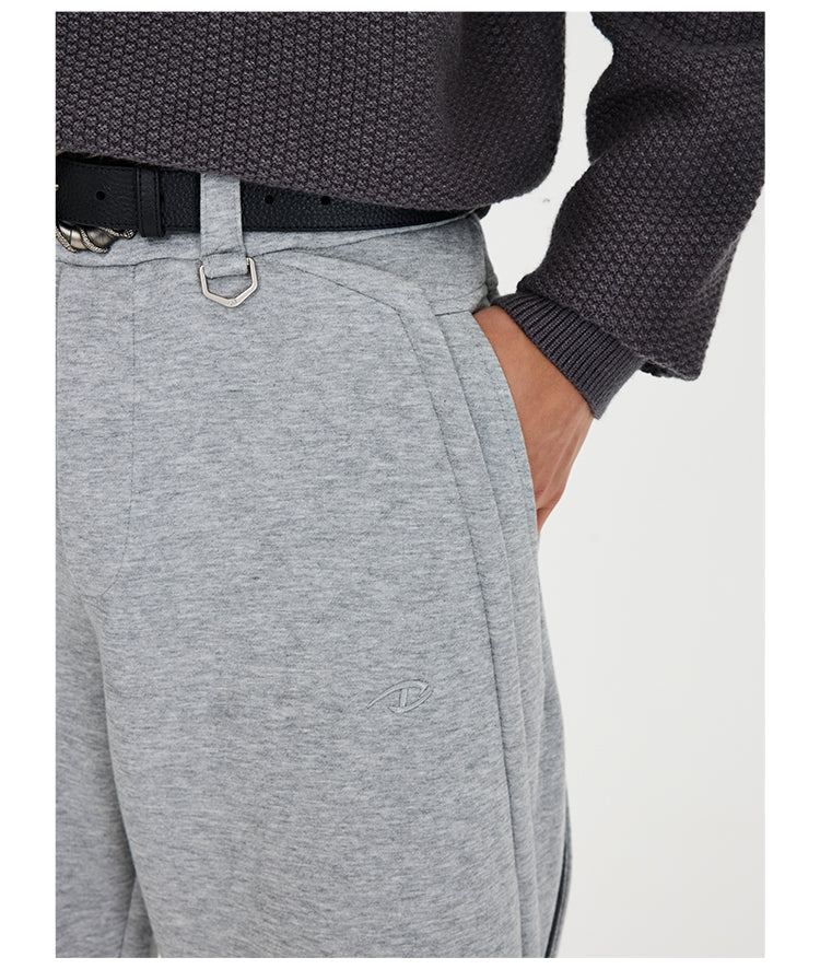 A-line cut sweatpants