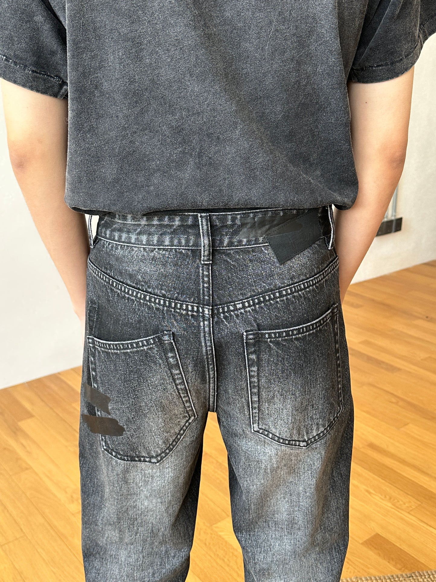 Slim Fit Straight Leg Jeans