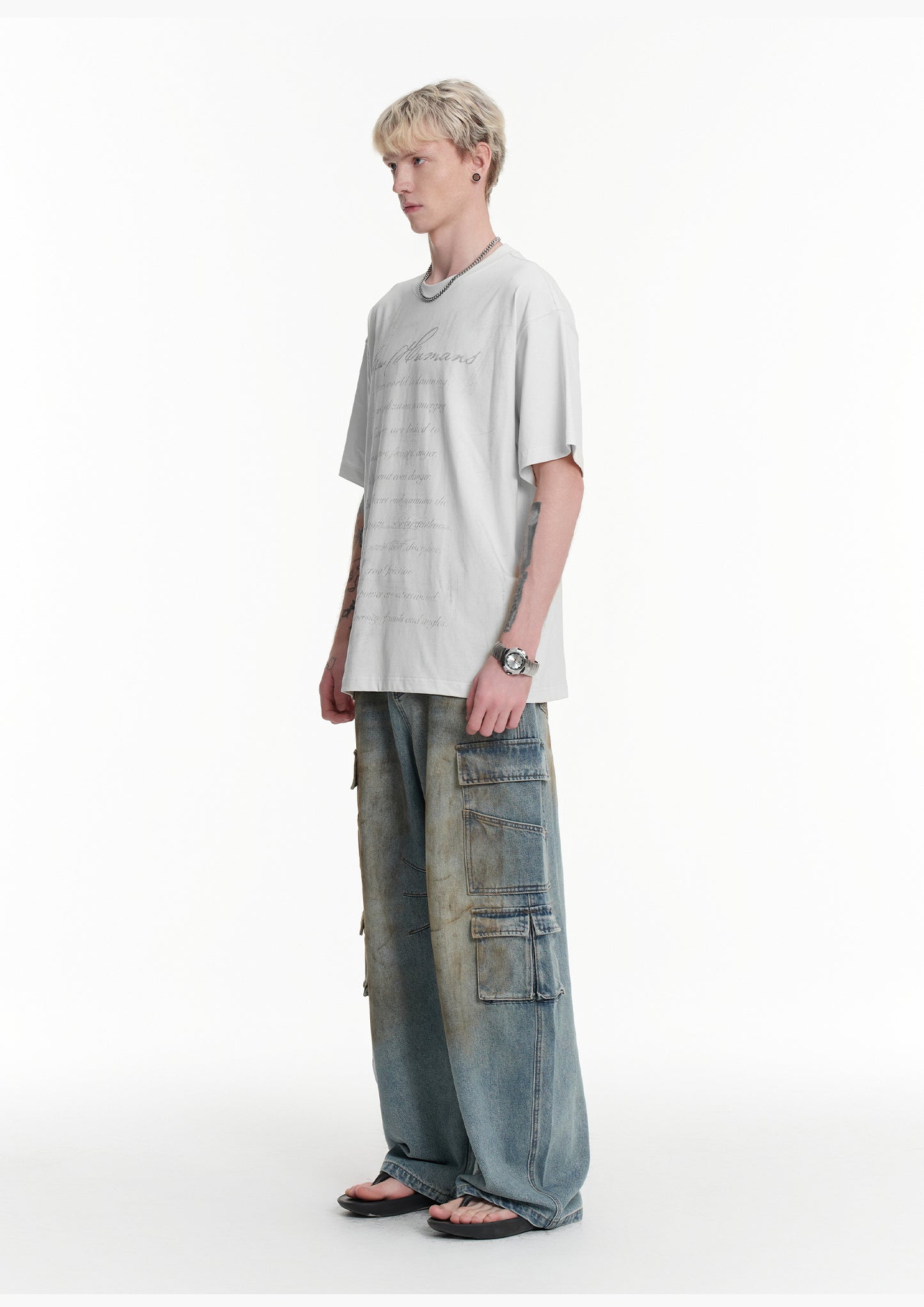 Letter Print T-Shirt