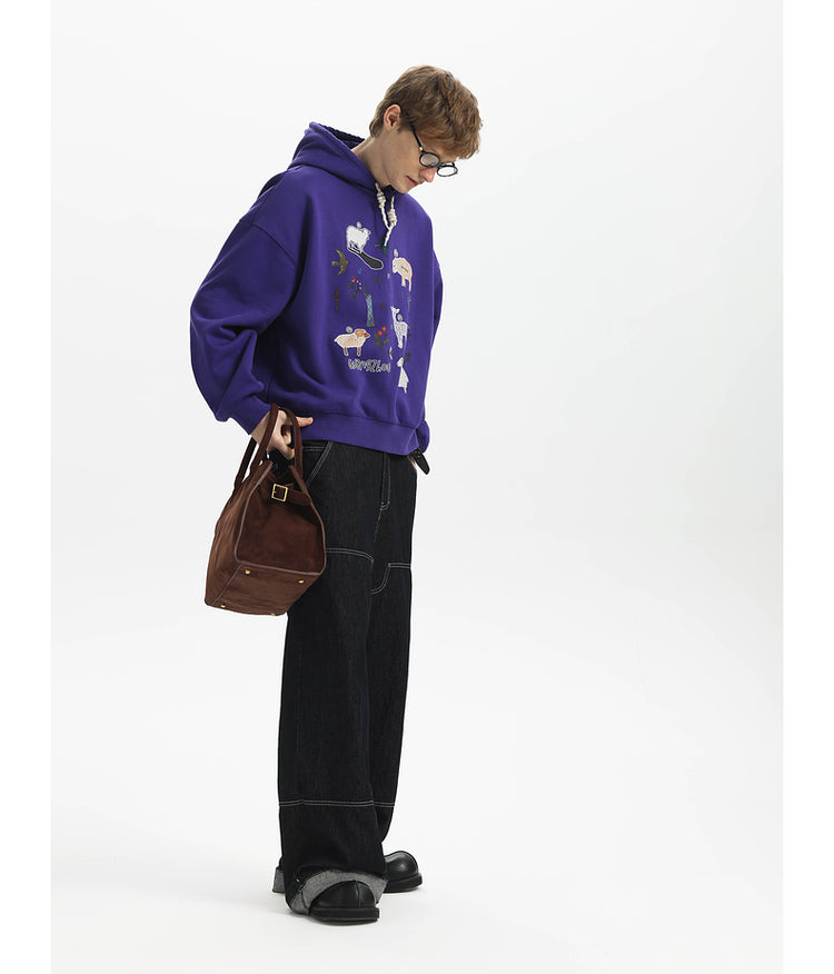 Printed Anti-Static Hoodie