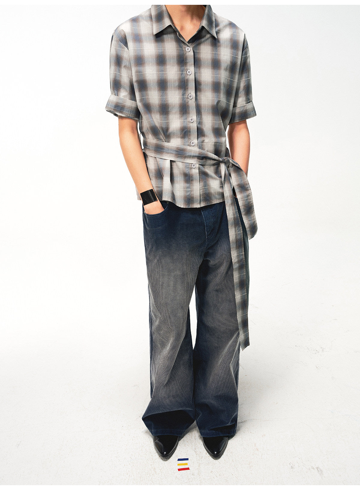 Wash-treated Corduroy Casual Pants