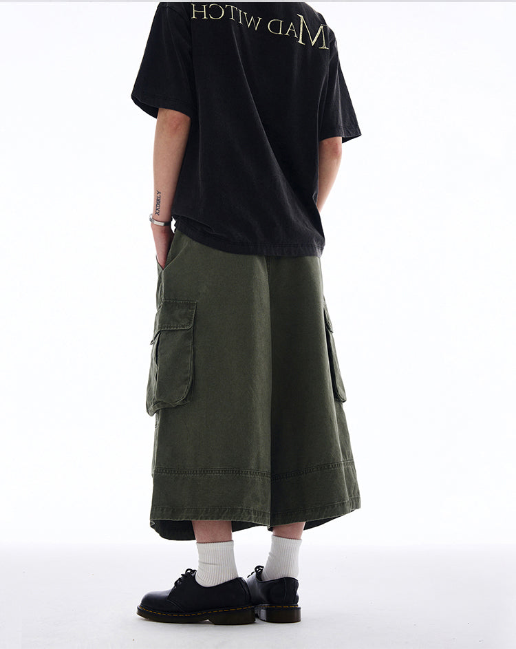 Vintage Cropped Shorts