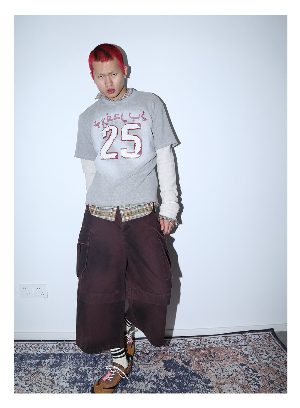 Faux Two-Piece T-Shirt