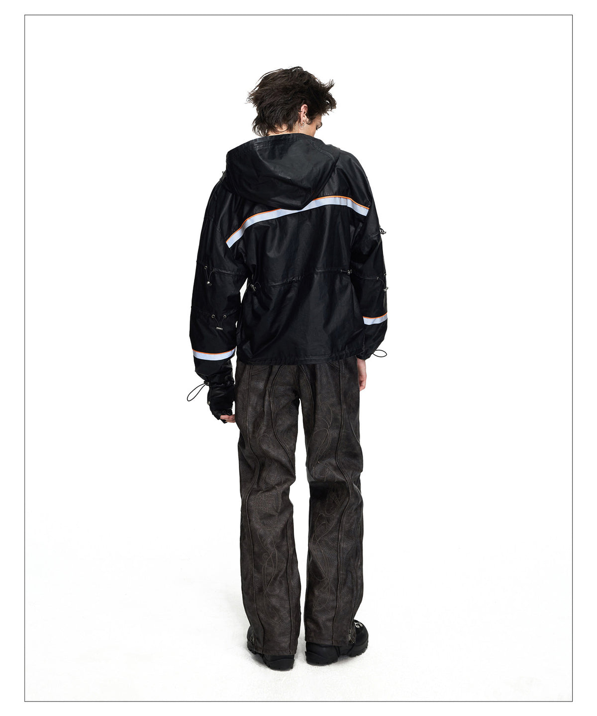 Jacket with a Waterproof Hood