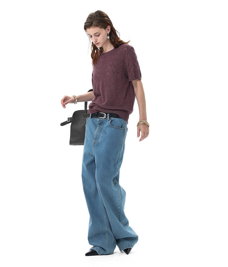 French Tulip Openwork Knit
