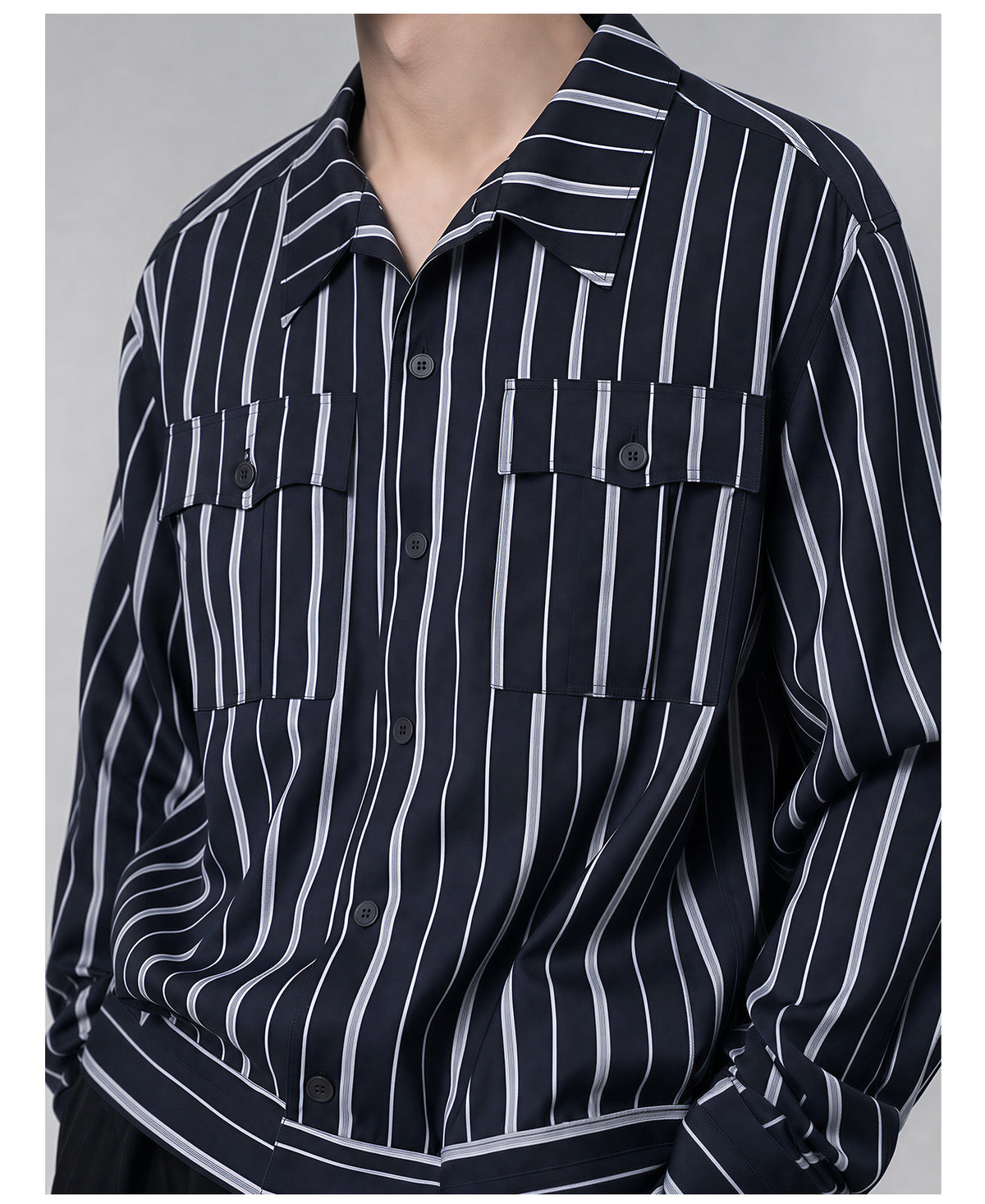 Jazz-Striped Shirt