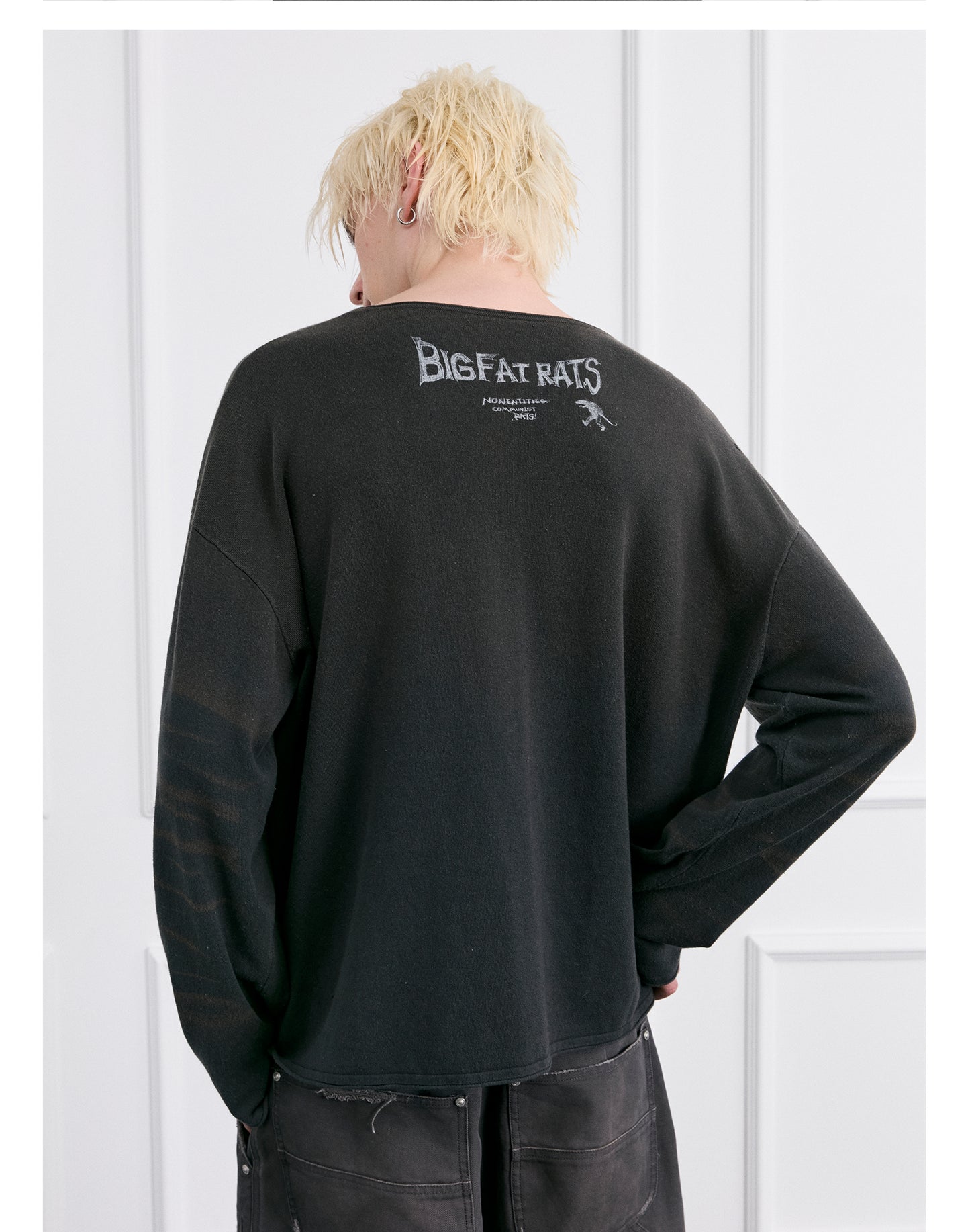 Graffiti Crew Neck T-Shirt