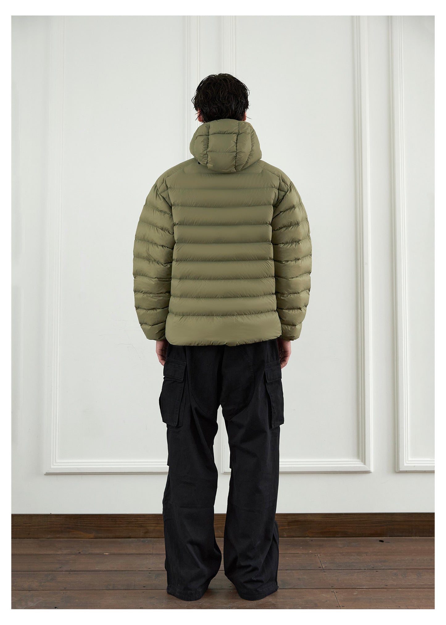 Lightweight Hooded Down Jacket
