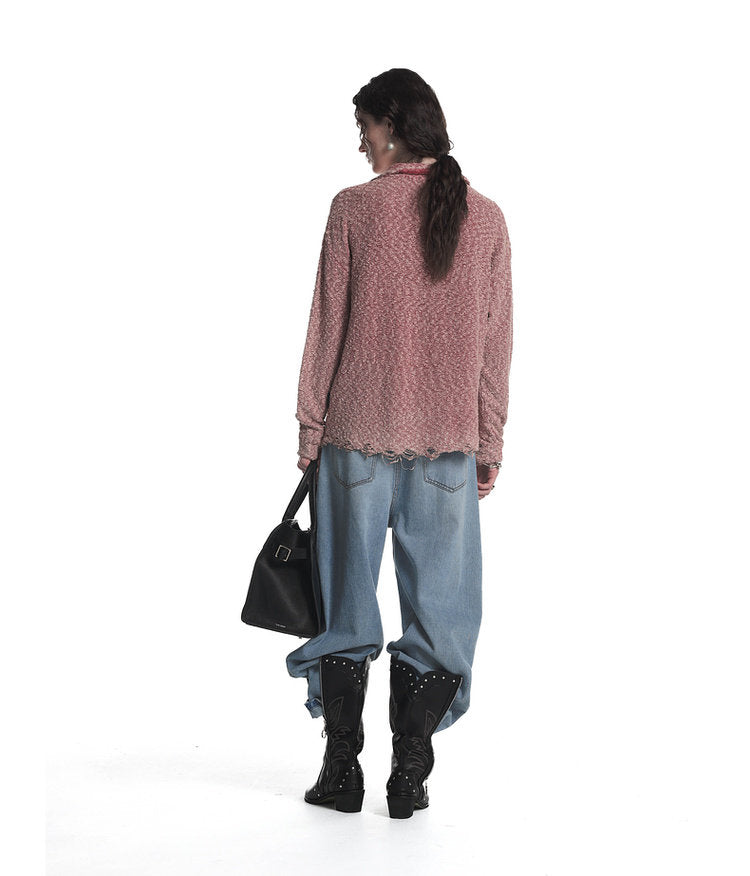 Color-dyed Loop Sweater