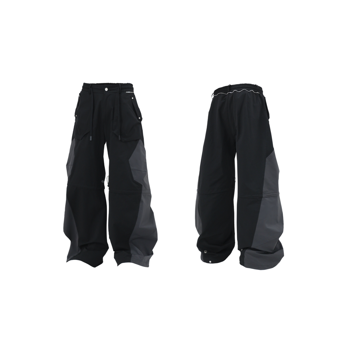 Deconstructed Functional Casual Pants