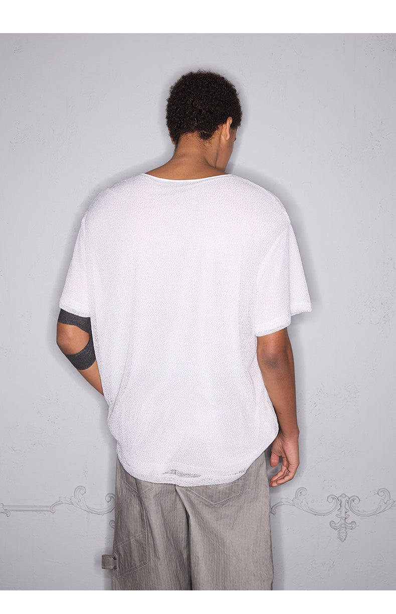 Double Layer Hollow T-Shirt