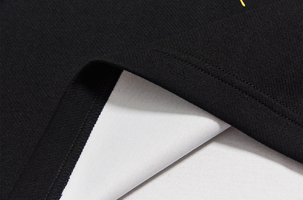 Contrast print T-shirt