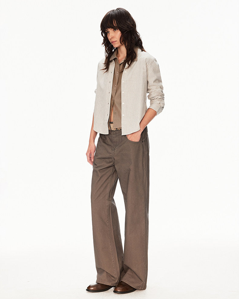 Loose-fit casual pants