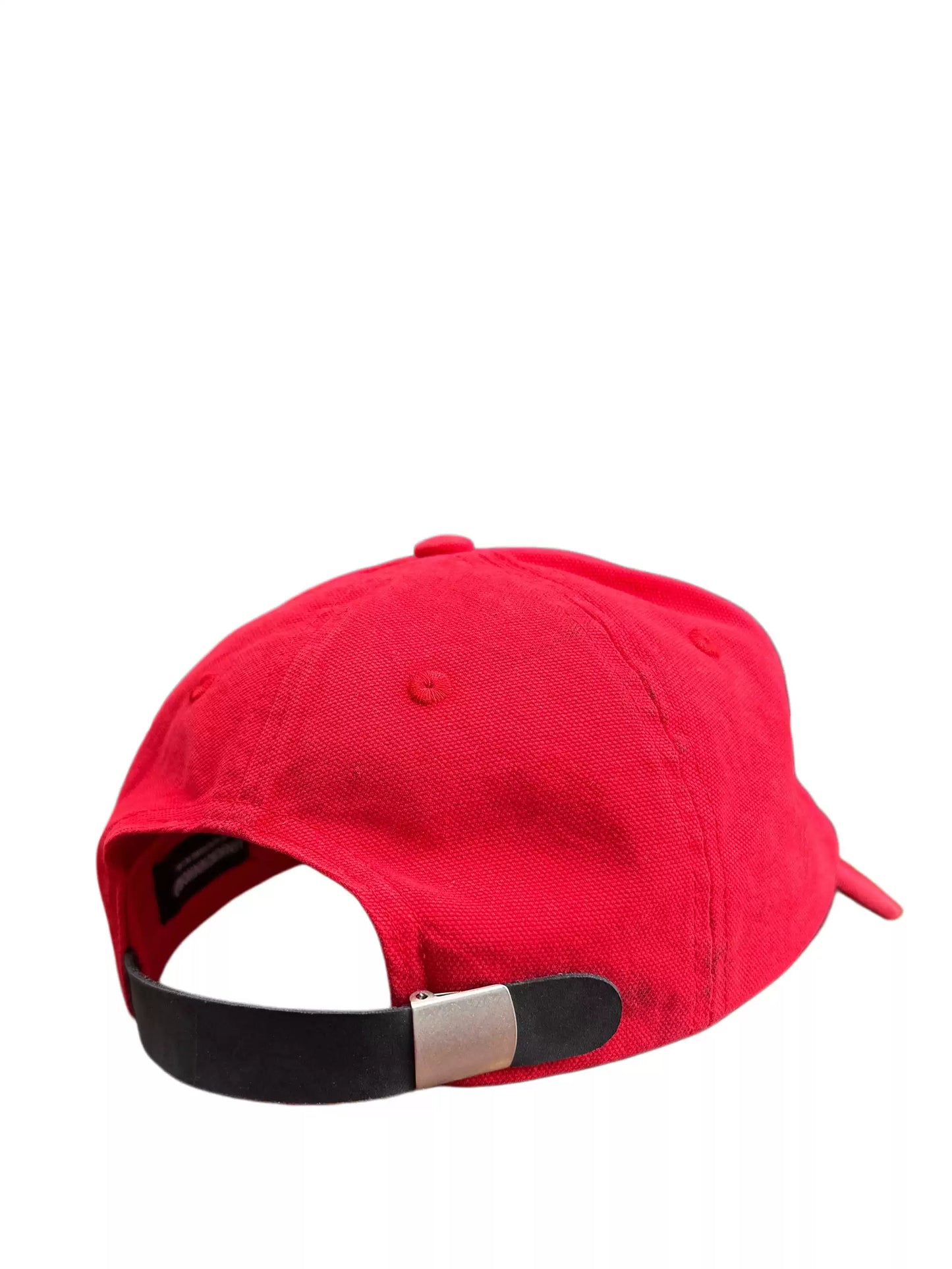 Distressed Cap with Embroidery