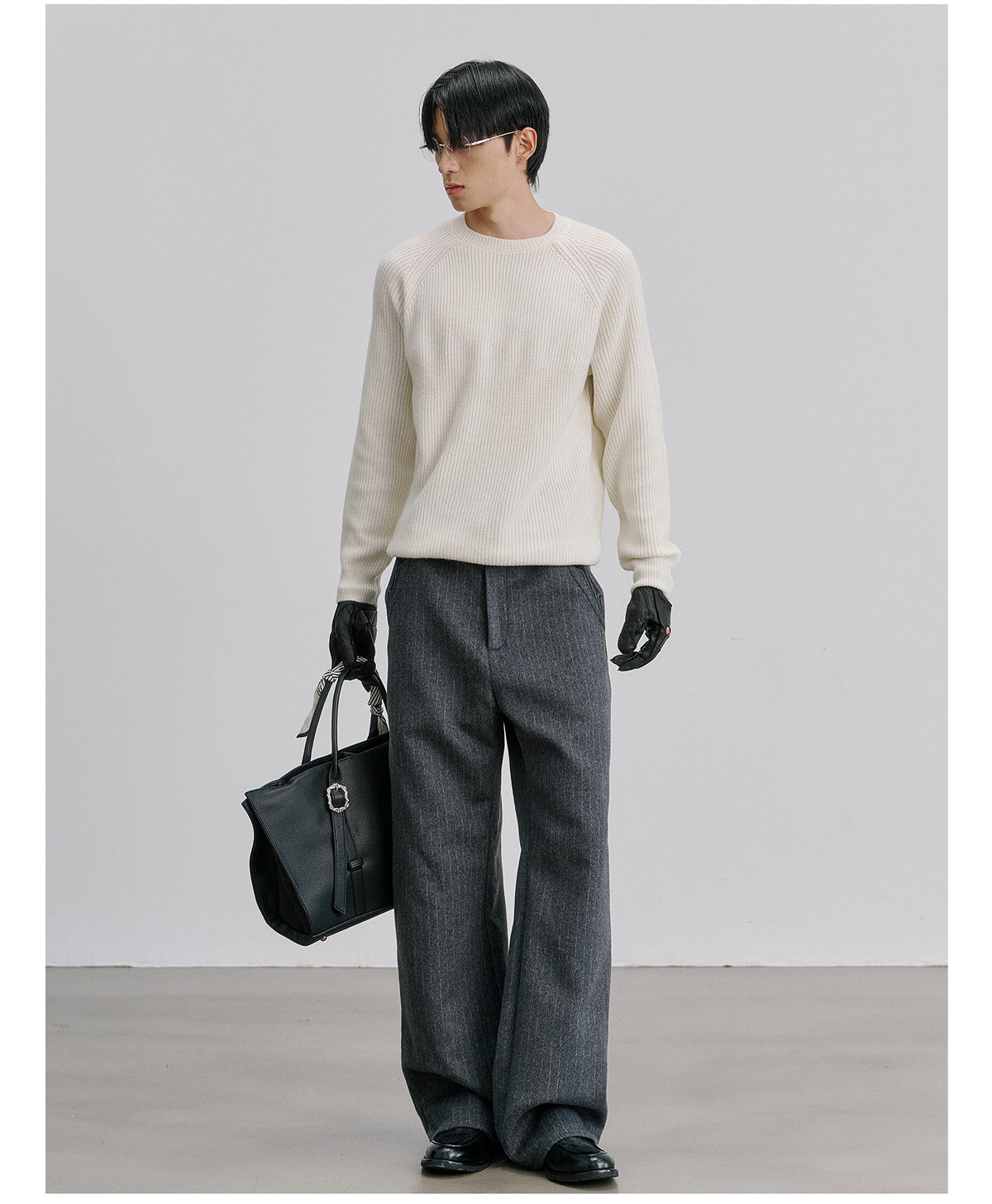 Soft Round-Neck Sweater