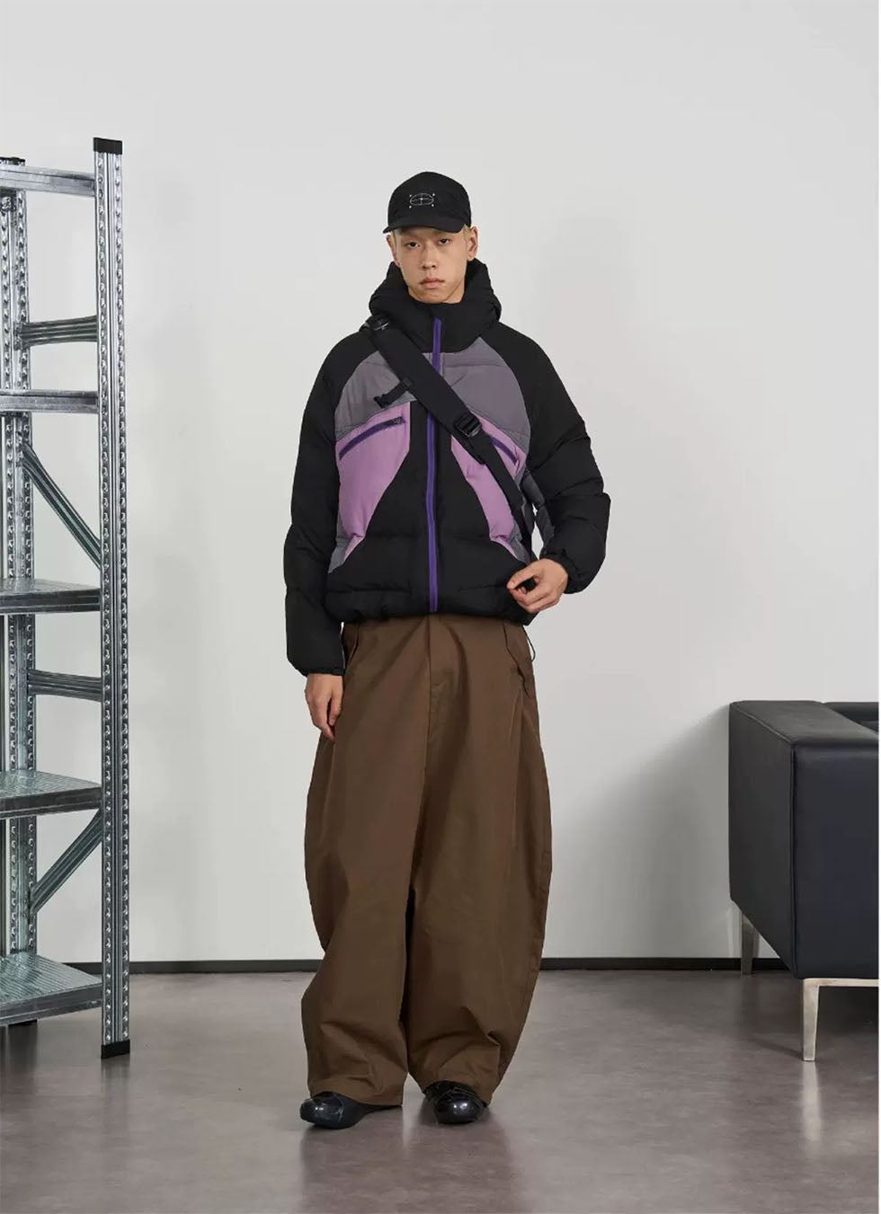 Hooded White Duck Down Jacket