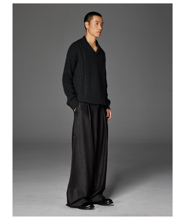 Shawl Collar Sweater