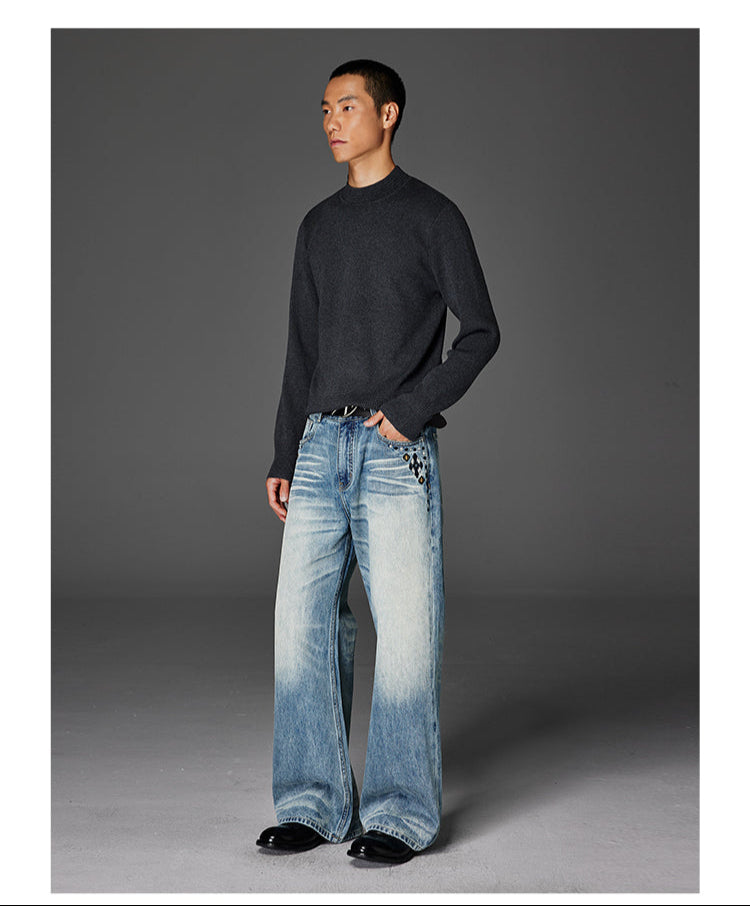 Half-High Collar Sweater